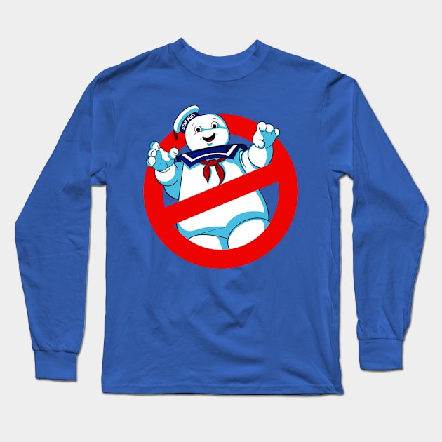 No Stay Puft Long Sleeve T-Shirt by Meta Cortex